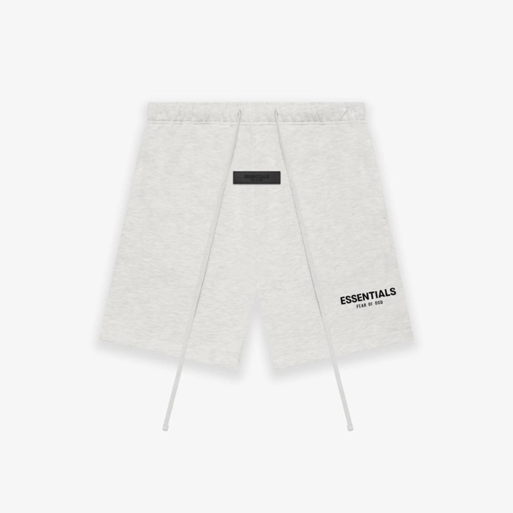 Essentials Fear Of God Light Oatmeal Grey Shorts SS22 - Comes with Original Tags